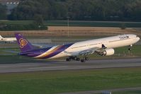 HS-TNA @ ZRH - Thai Airways A340-600 - by Andy Graf-VAP