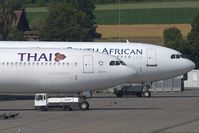 HS-TNA @ ZRH - Thai Airways A340-600 - by Andy Graf-VAP