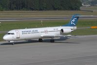 YU-AOP @ ZRH - Montenegro Airlines F100 - by Andy Graf-VAP