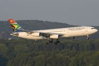 ZS-SLB @ ZRH - South African A340-200 - by Andy Graf-VAP