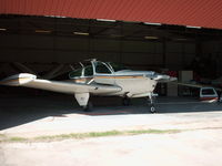 N2896V - Highly Modified Beech 35 in Hangar - by Jonathan Blackburn