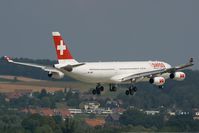 HB-JMD @ ZRH - SWISS A340-300 - by Andy Graf-VAP