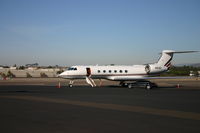 N511QS @ KCRQ - Dropping off Lincoln towncar to Gulf stream V - by coastsedan