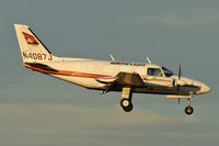N4087J @ VGT - Ameriflight Inc. / 1981 Piper PA-31-350 - by Brad Campbell