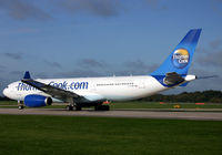 G-OJMB @ EGCC - TCX 330 - by Kevin Murphy
