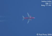 UNKNOWN - Southwest transiting the NC/VA border