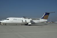 D-AEWQ @ MUC - Eurowings Bae 146 in Lufthansa regional colors