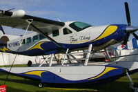 N719MS @ LAL - Caravan on floats - by Florida Metal