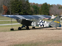 N87955 @ 12N - This 1952 Piper Cub is a nice way to get around in Sussex County, NJ. - by Daniel L. Berek