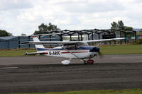G-AROC @ HENSTRIDGE - CESSNA 175 - by martin rendall