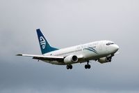ZK-NGF @ AKL - Battling with strong winds on approach to Auckland - by Micha Lueck