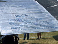 N700CA @ OSH - a little history on the left wing