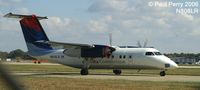 N808LR @ ORF - A fine study of this pretty Dash 8