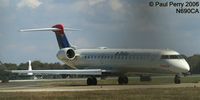 N690CA @ ORF - Comair bird making her way down the taxiway