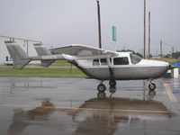 N2657S - waiting out the rain - by Billy Sallee