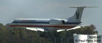 N295SK @ ORF - Dropping onto Runway Five