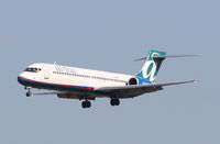 N894AT @ ATL - On final for Runway 27L - by Michael Martin