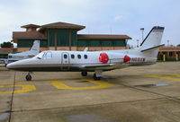 N69XW @ PRB - Blue Sky Jet 1974 Cessna 500 @ Paso Robles Municipal Airport, CA - by Steve Nation