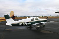 N555VC @ PRB - 1969 Piper PA-28-140 @ Paso Robles Municipal Airport, CA - by Steve Nation