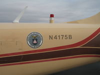 N4175B @ PRB - Close-up of logo for Civil Air Patrol 1953 Aero Commander 520 @ Paso Robles Municipal Airport, CA - by Steve Nation