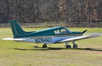 N2846T @ 12N - Nice 1972 Piper Cherokee shows off her shiny green plumage. - by Daniel L. Berek