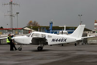 N440X @ BOH - PA28 - by martin rendall