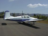 N915WV @ 4S2 - Beachcraft Travelair - by Dick Parsons