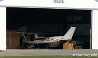 N63532 @ PVG - Getting some rest in Mercury Flight Center's hangar