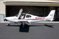 N386CD - At KGEU, In front of Air West - by unknown