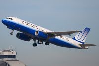 N411UA @ LAX - United Airlines N411UA (FLT UAL979) climbing out from RWY 25R enroute to Licenciado Benito Juarez Int'l (MMMX).