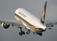 9V-SVB @ EGCC - Singa 777 off 24L. - by Kevin Murphy