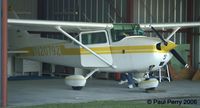 N20792 @ W03 - Getting ready to come out of her hangar