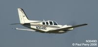 N3049D @ W03 - Nice, sedate fly over, lining up her next one