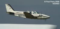 N3049D @ W03 - The first sneak-pass from a twin I had seen