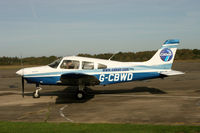 G-CBWD @ BLACKBUSH - PA28