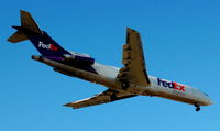 N465FE @ KBDL - Landing runway 33 - by Nick Michaud