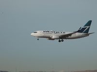 C-FJWS @ CYYC - Landing on 16 - will leave -1hr later - by Bill Knight