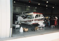 N87RS @ KAXN - Working on the engine on a nice afternoon - by Kreg Anderson
