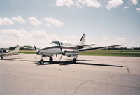 N131BA @ KAXN - Bemidji Aviation Queen Air - by Kreg Anderson