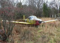 N8608H @ N51 - A sad, soggy 1947 Navion A sits it out at Solberg Airport. - by Daniel L. Berek