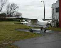 N5545A @ N51 - Illinois-based 1985 Turbo Centurion spends a soggy Thanksgiving in New Jersey. - by Daniel L. Berek