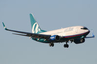 N295AT @ ATL - On final for Runway 9R - by Michael Martin