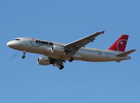 N327NW @ DTW - NW A320 - by Florida Metal