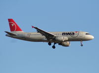 N351NW @ DTW - NW A320 - by Florida Metal