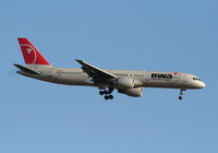 N512US @ DTW - NW 752 - by Florida Metal