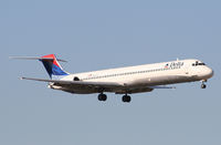 N967DL @ ATL - On final for Runway 9R - by Michael Martin