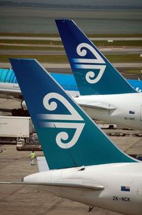 ZK-NCK @ AKL - The beautiful Koru on Air New Zealand's tails - by Micha Lueck