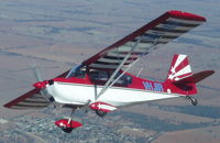 VH-JIR - Decathlon flying to Australian Aerobatic Championships 2005 - by Guy Hanby