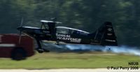 N8UB @ GSB - Very low pass with te smoke rolling