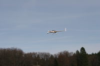 N1344T @ GOO - Long Ez in Flight, pilot David Bernasconi - by Earl Hibbler